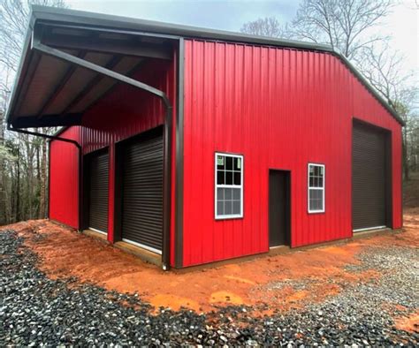 cost to build a metal shop house|30x40 red iron building cost.